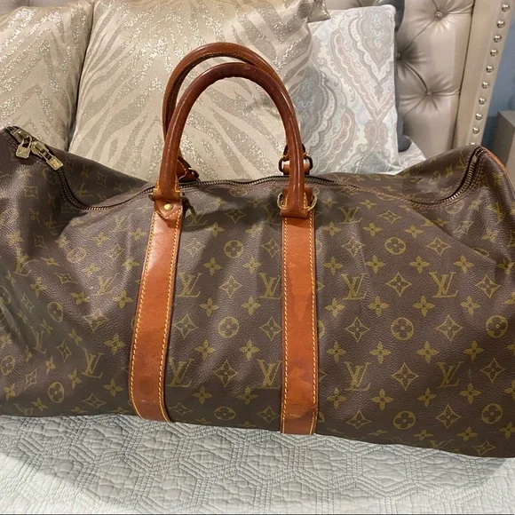 louis vuitton duffle bag poshmark
